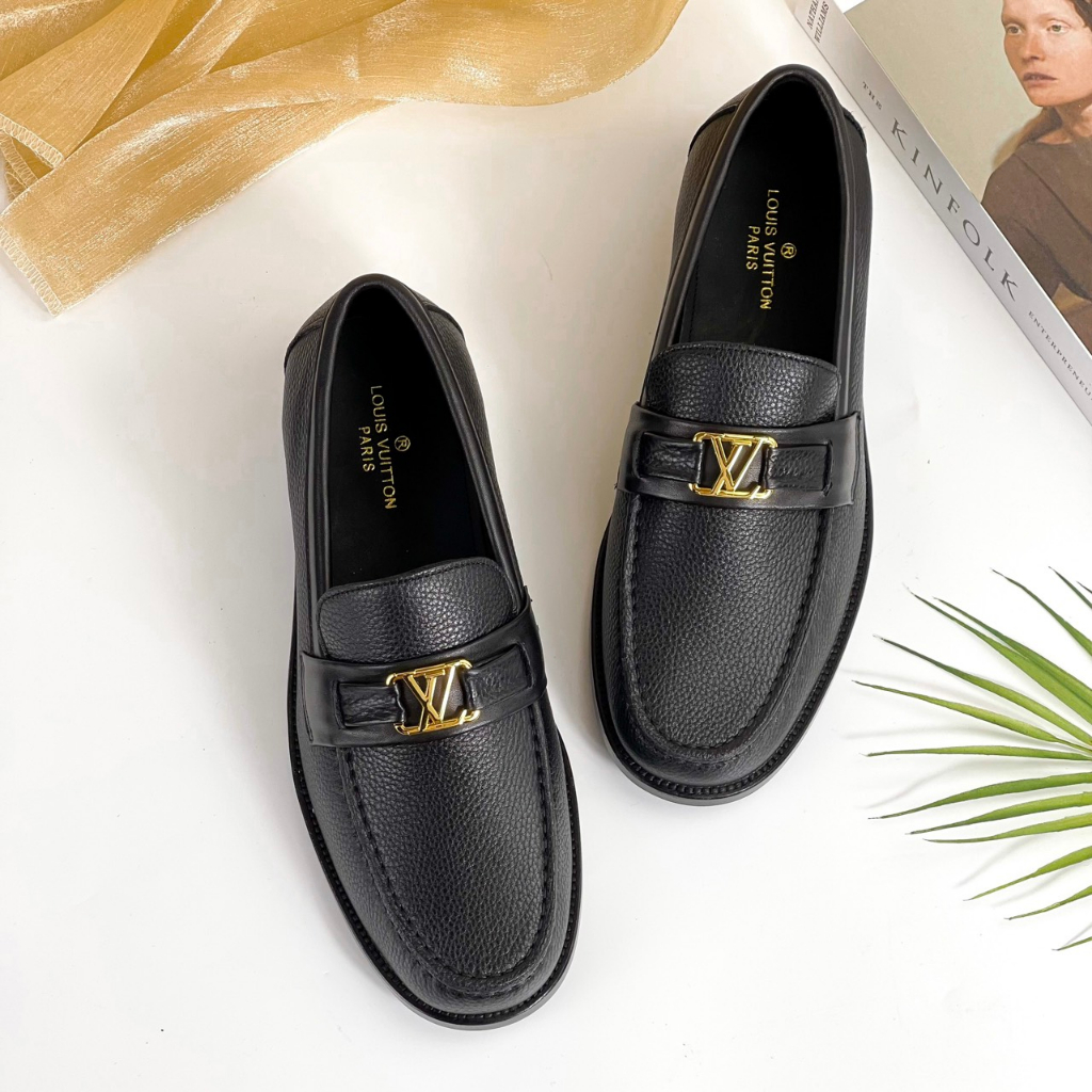 Giày da Loafer nam Louis Vuitton LF15 Da bò cao cấp