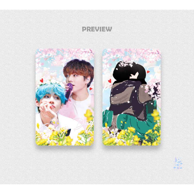 Box mix card des TaeKook