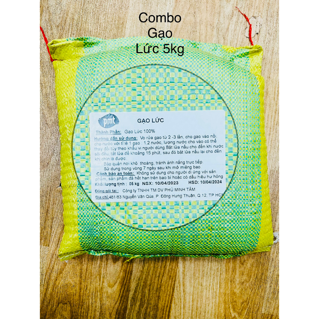 Gạo lức Phú Minh Tâm bao 5kg