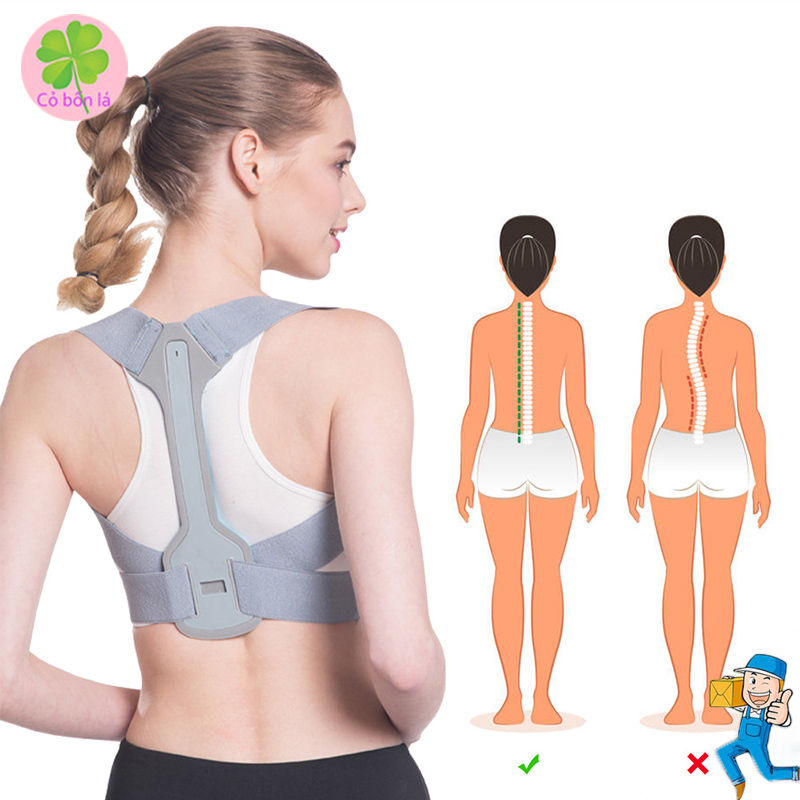 Đai Lưng Trị Gù Lưng Hiệu Quả Size S/M/L Điều Chỉnh Tư Thế Ngồi Chính Xác, Phòng Ngừa Cận Thị, Đai Chống Gù Có Nẹp