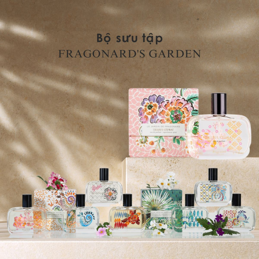 Nước hoa Pháp Fragonard ROSE AMBRE Eau de Parfum bản dùng thử 5ml - Nước hoa chiết 5ml chính hãng