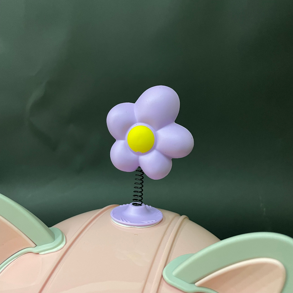 Bông hoa 2 Màu Gắn Trang Trí Mũ Bảo Hiểm Nhiều Màu