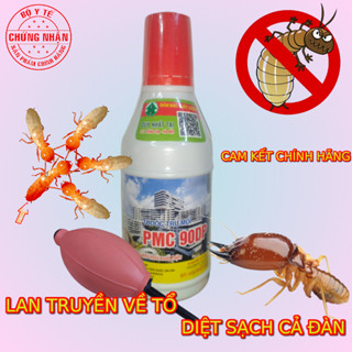  Thuốc diệt mối lan truyền TẬN GỐC chính hãng dạng bột PMC 90DP - 80gr + 1 cây bóp bột 