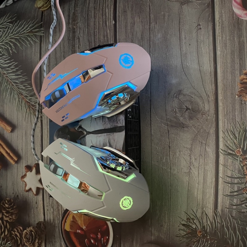 Chuột Máy Tính Gaming Có Dây Chuyên GAME PRO Full Led, Chuột Gamming Siêu Nhạy Chỉnh 800 - 3200DPI, Đế Di Kim Loại