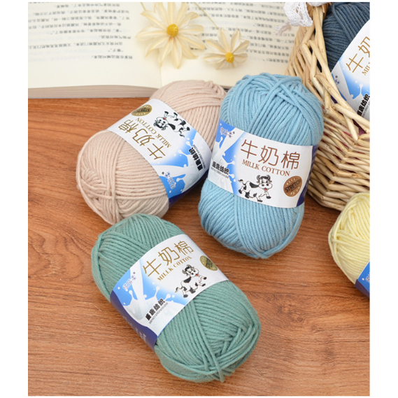 Len Milk Bò 50g Full Bảng Màu  Mác Xanh