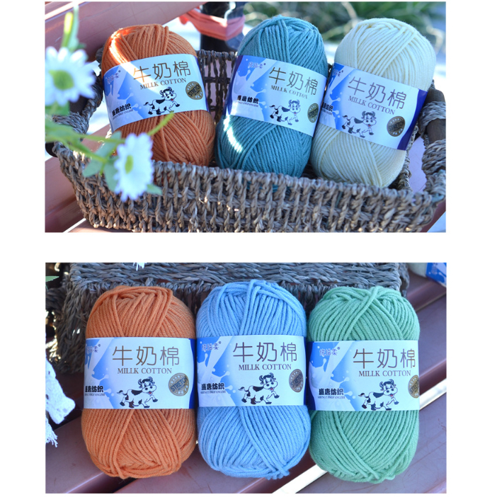 Len Milk Bò 50g Full Bảng Màu  Mác Xanh