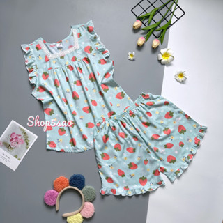 Bộ lanh mặc nhà, đồ bộ tole nữ SHOP5SAO quần đùi ren có túi [CÓ BIGSIZE] (50-75kg)