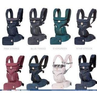 Địu ergo omni cool air mesh used auth chuẩn 4 tư thế