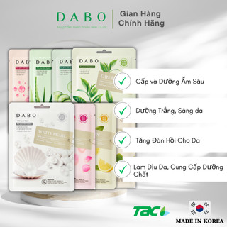Mặt nạ giấy DABO First Solution Mask cấp ẩm sâu, dưỡng da 23ml