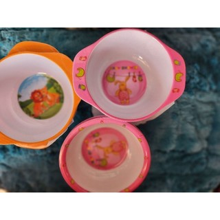 Chén ăn dặm, bát ăn dặm nhựa xinh xắn cho bé yêu
