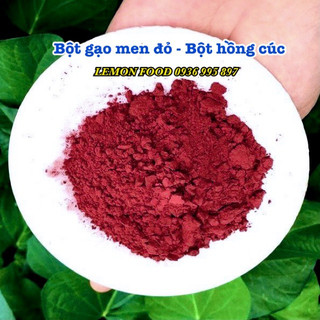 50g Bột gạo men đỏ - Bột hồng cúc mễ làm bánh ngọt, bánh trung thu, gà ủ muối, lạp xưởng