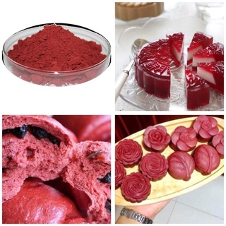 50gram Bột gạo men đỏ  làm bánh red velvet, bánh trung thu, đồ ngọt