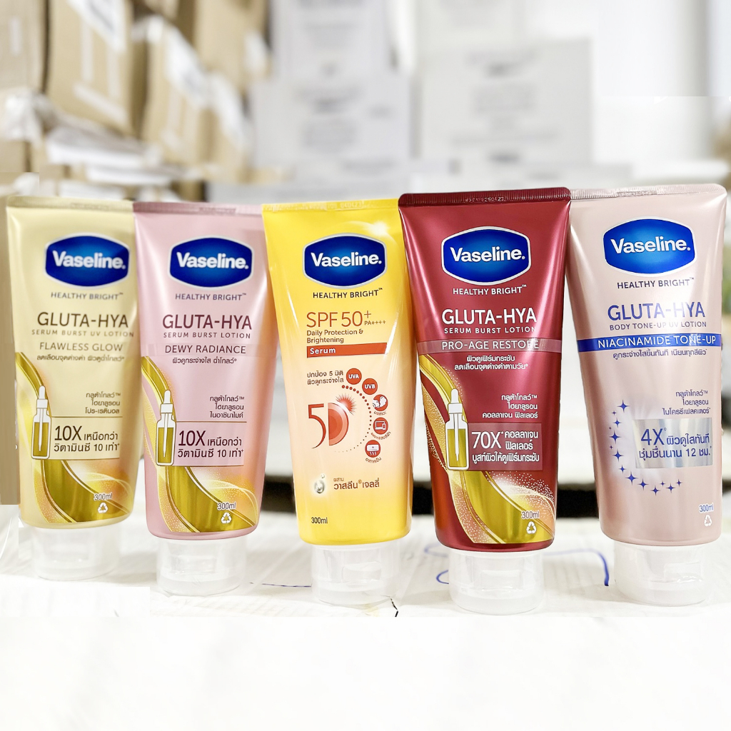 Sữa Dưỡng Thể Trắng Da Vaseline 50X SPF50++ Thái Lan