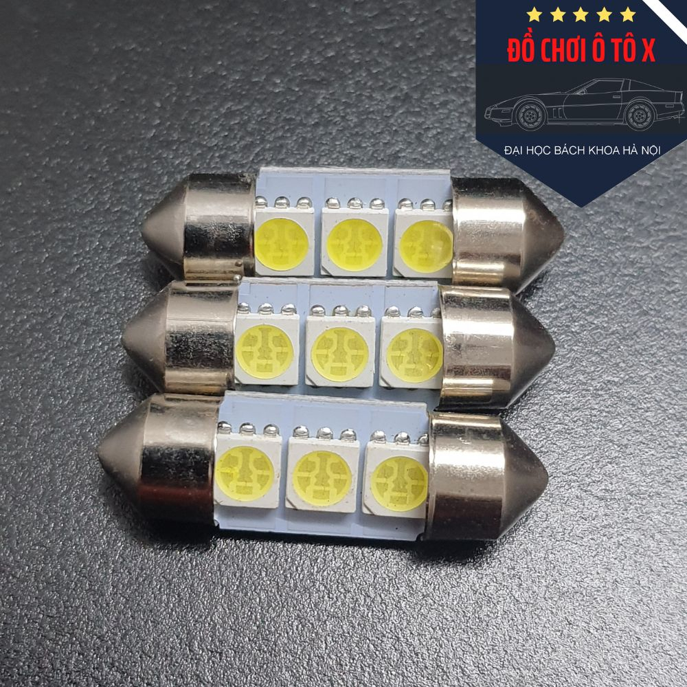 Đèn led trần ô tô hyundai ACCENT, SANTAFE, CRETA, TUCSON, KONA, ELANTRA màu trắng Hàng cao cấp