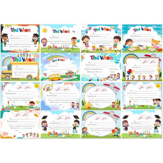 set thư khen 100 tờ