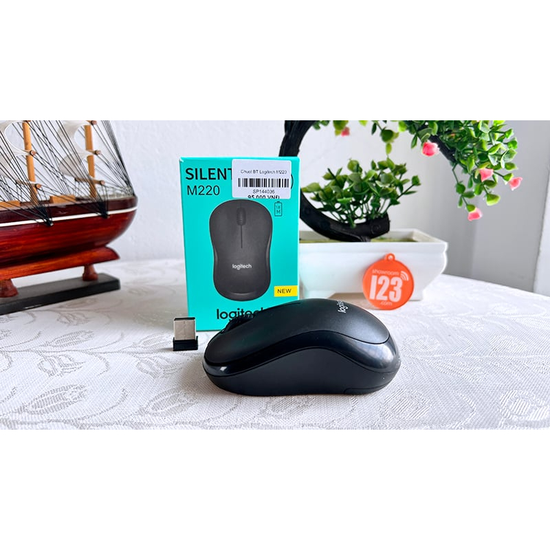 Chuột không dây Logitech M220 Silent , BH đổi mới trong 12 tháng