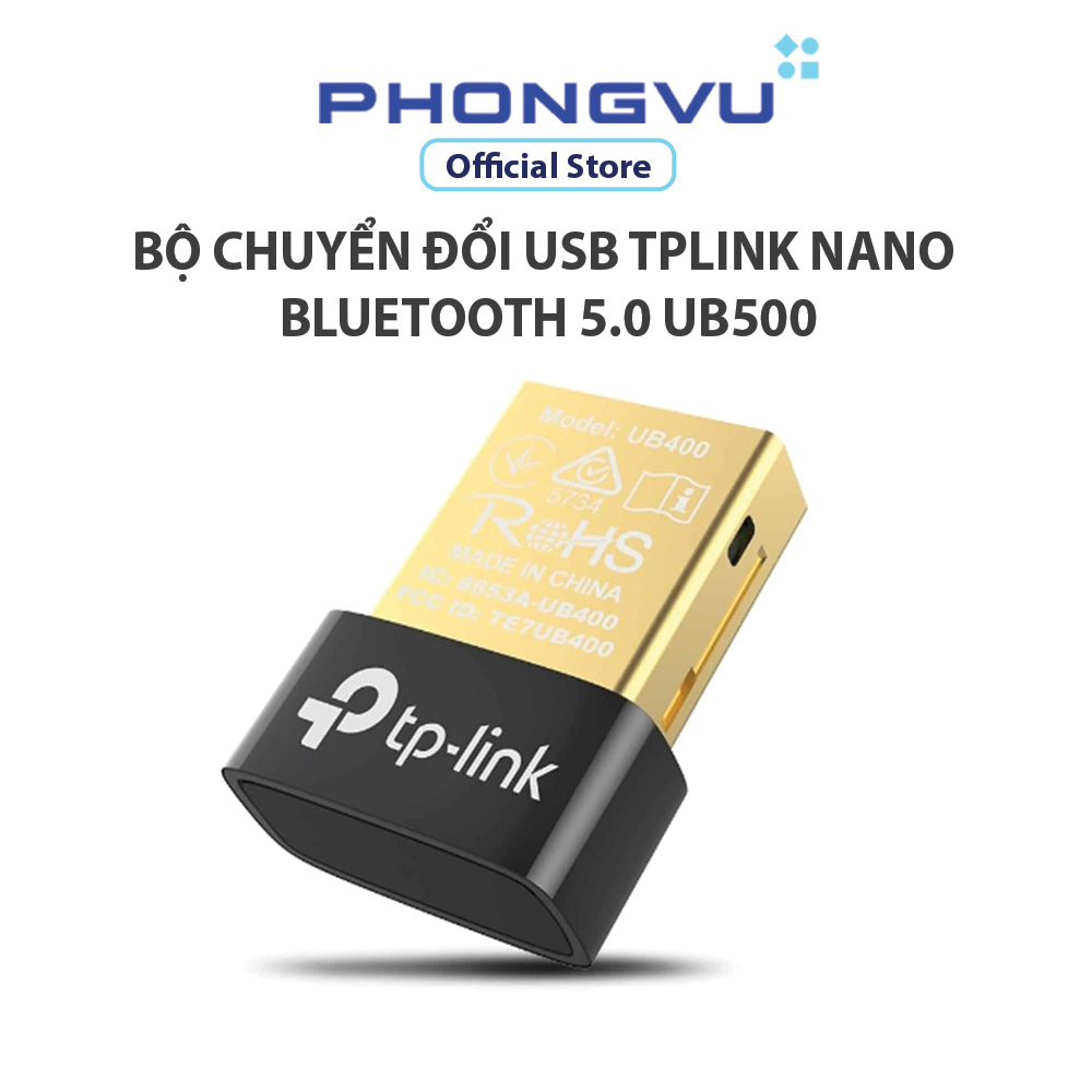 Bộ Chuyển Đổi USB TPLink Nano Bluetooth 5.0 UB500 - Bảo hành 12 tháng