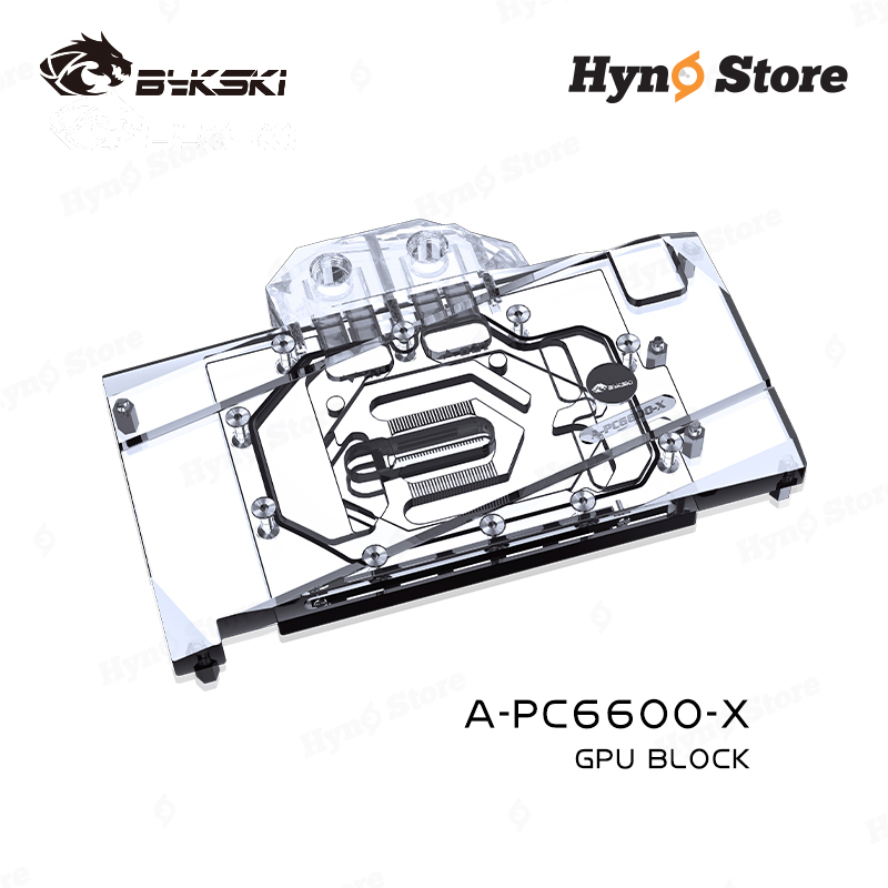 Block VGA Bykski A-PC6600-X ARGB Tản nhiệt nước custom - Hyno Store