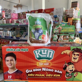 Thùng sữa kun túi 110ml x24 gói hương nho/ cam/dâu/socola/ổi