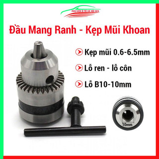 Đầu mang ranh 10mm b10 kẹp mũi khoan 0.6-6.5mm