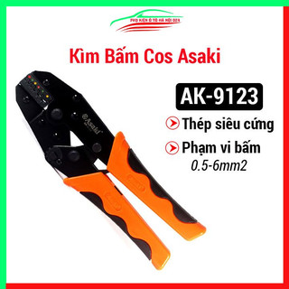 Kìm bấm cos SASAKI AK-9123 đầu cos 0.5-6mm2