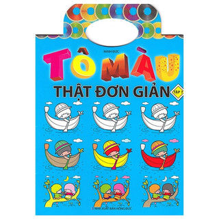 Sách - tô màu thật đơn giản t7