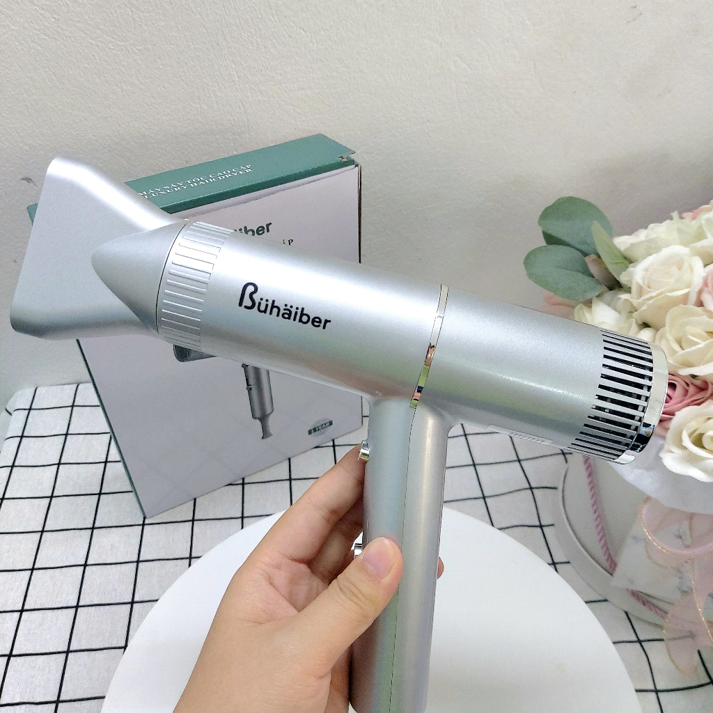 Máy sấy tốc cao cấp Bühäiber BNP-997, chế độ sấy tạo ion âm, chức năng tự ngắt khi quá nhiệt, tạo tia UV diệt khuẩn