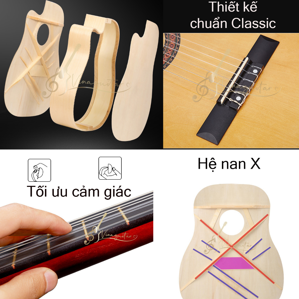 Đàn Guitarlele Classic U-8330- Tặng Kèm 12 Phụ Kiện Và Bao Vải