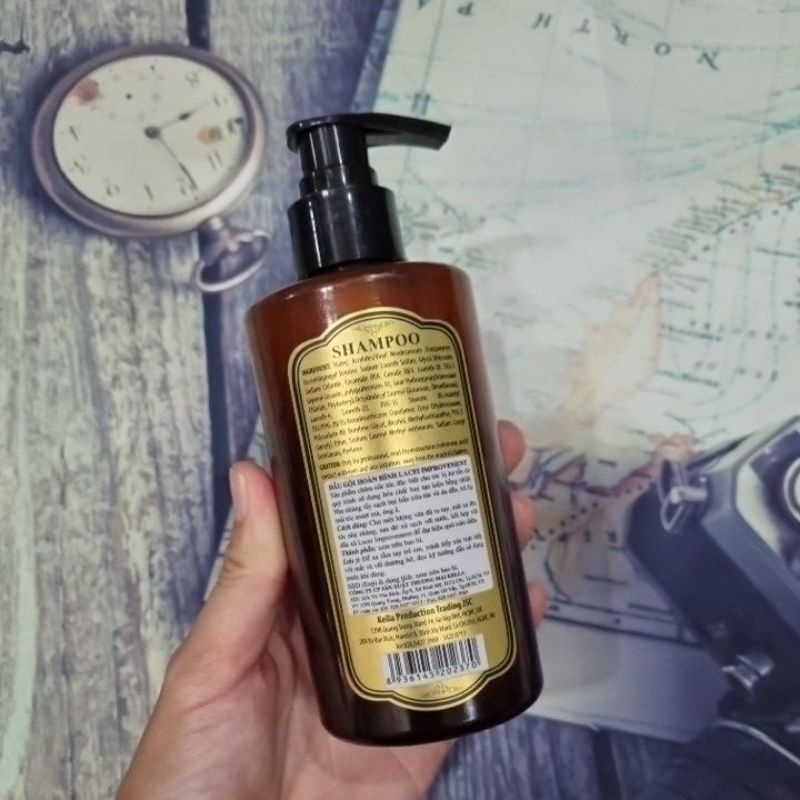 Bộ dầu gội và dầu xả Lacei nâu🤩250ml