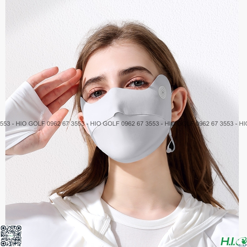 Khẩu trang golf chống nắng, chống tia UV GoloveJoy - Khăn che mặt chơi Golf chống nắng nam nữ