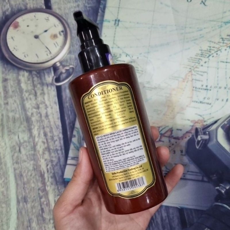 Bộ dầu gội và dầu xả Lacei nâu🤩250ml