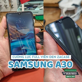 Miếng dán cường lực nhám Samsung A30 Zacase full màn hình chống vân tay