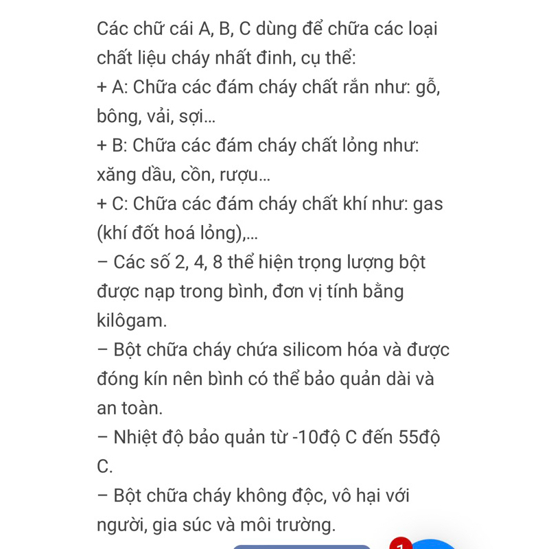 BÌNH BỘT ABC 4kg BÌNH CỨU HỎA/BÌNH CHỮA CHÁY DÙNG CHO GIA ĐÌNH, VĂN PHÒNG...