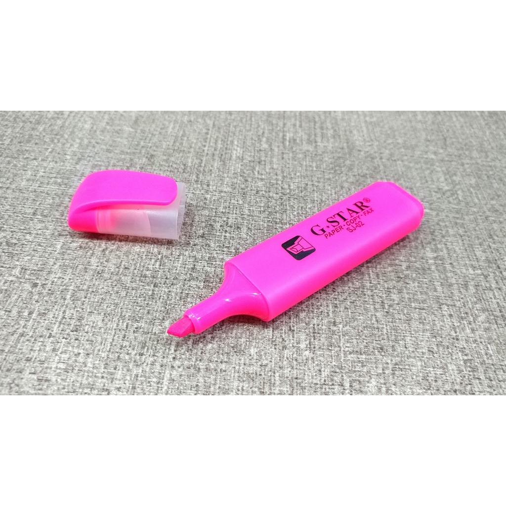Bút Viết - Bút Dạ Quang Gstar màu nét, nhanh khô