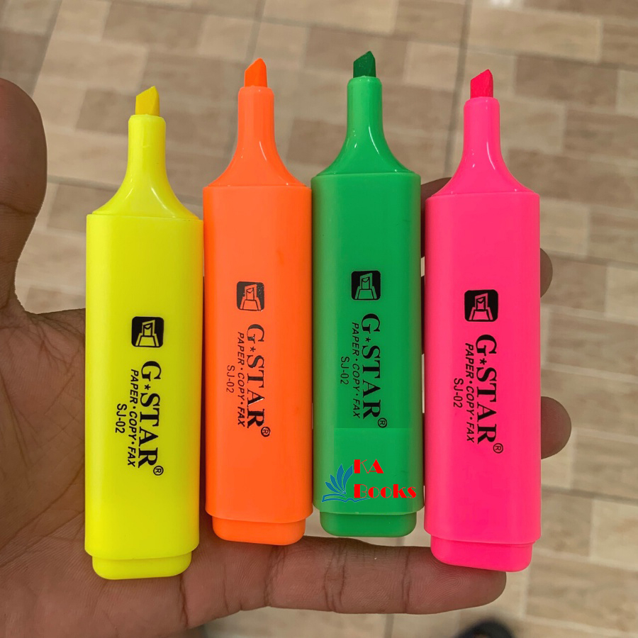 Bút Viết - Bút Dạ Quang Gstar màu nét, nhanh khô