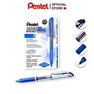 Hộp 12 chiếc bút ký bl57 pentel energel ngòi 0.7mm | công nghệ mực độc quyền | nhanh khô | hộp giấy tiết kiệm