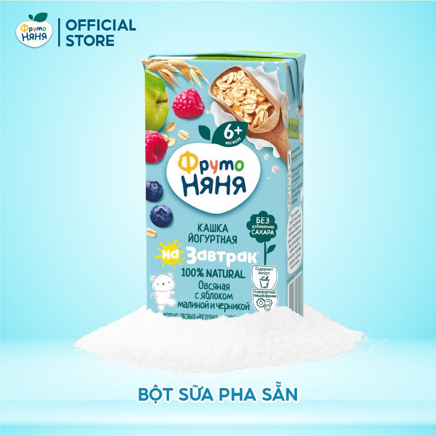 Sữa chua ngũ cốc vị hoa quả Fruto Nyanya 200ml