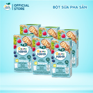 Combo 6 Hộp Sữa chua hoa quả Fruto Nyanya 200ml/hộp