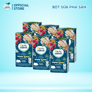 Combo 6 Hộp Sữa đêm gạo vị mâm xôi Fruto Nyanya 200ml/hộp