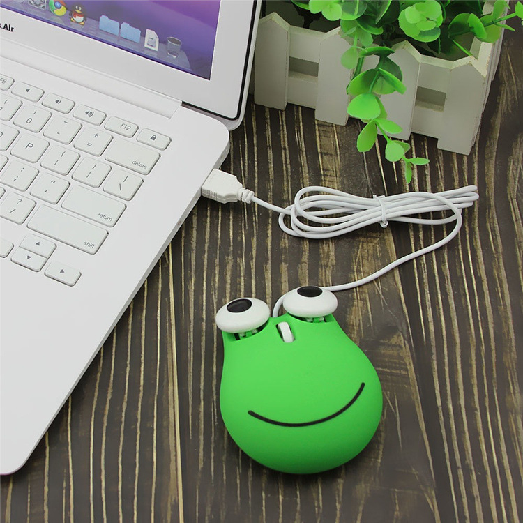 chuột máy tính có dây văn phòng hình chú ếch đáng yêu Hàng chính hãng bảo hành 12 tháng | BigBuy360 - bigbuy360.vn
