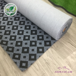 Thảm trải sàn nỉ hoa văn khổ 2m cắt theo mét vuông yêu cầu