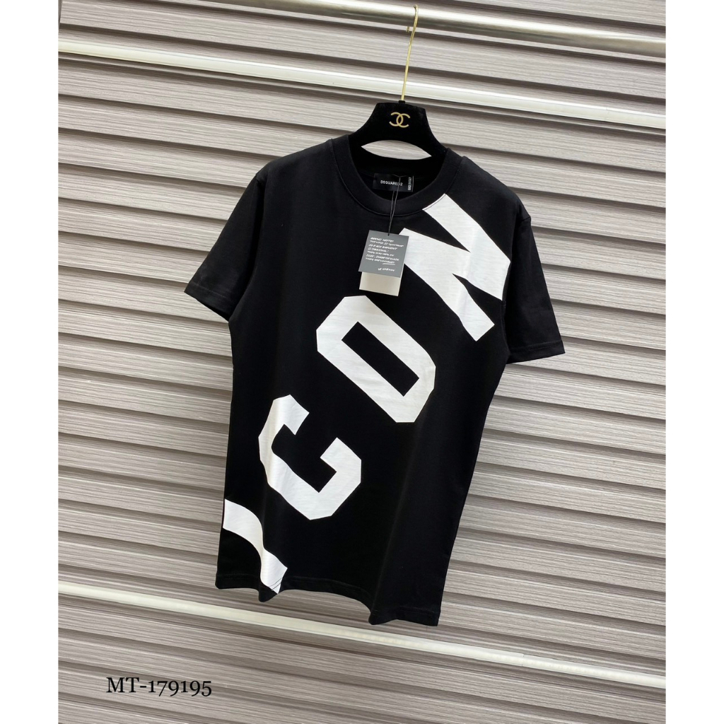 Áo ICON chéo unisex nam nữ tay lỡ hottrend, chất cotton co dãn. Hàng đẹp đầy đủ tem mác.