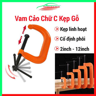 Cảo chữ C,cảo chữ G kẹp gỗ vam chữ C
