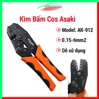 Kìm bấm cos asaki ak-9122 đầu cos 0.15-6mm2