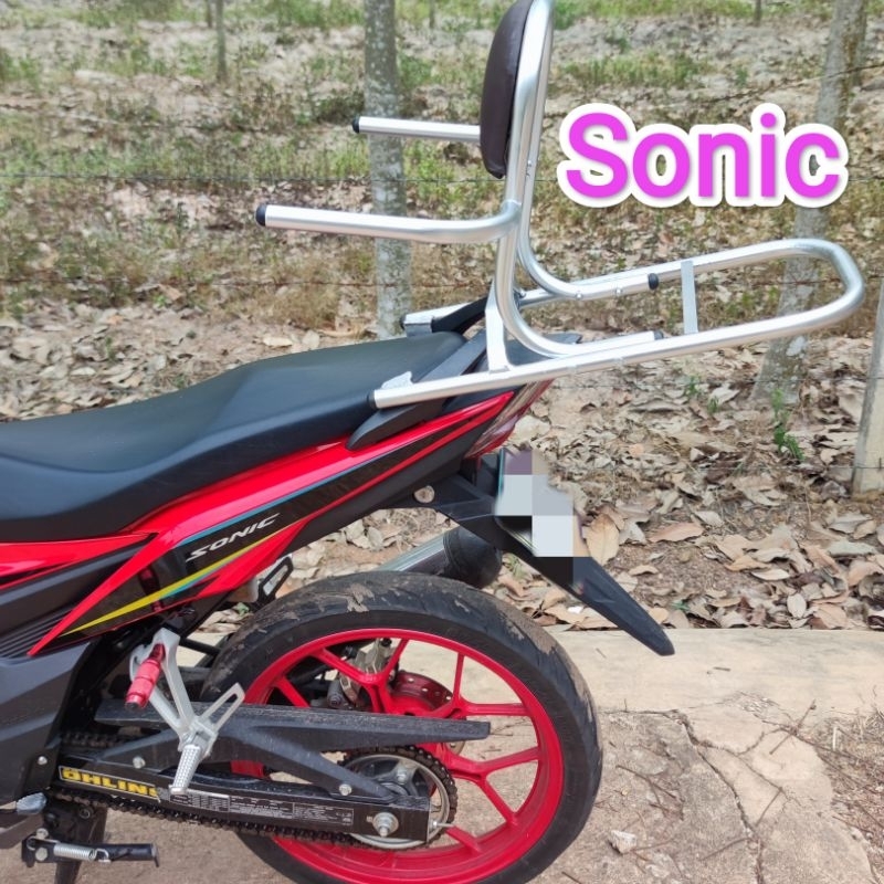 Baga phượt xe SONIC.mẫu mới có thể tháo rời tay vịn