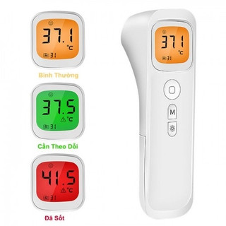 Nhiệt kế điện tử đo trán không cần chạm Shun Da 2in1