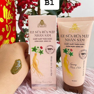 [Chính hãng]Sữa rửa mặt Ez beauty nhân sâm 100ml