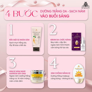 [Chính hãng]Sữa rửa mặt Ez beauty nhân sâm 100ml