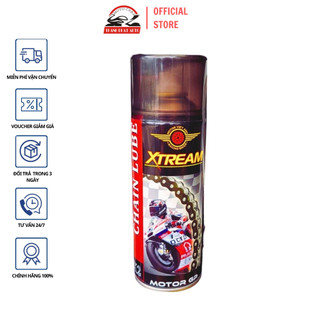 Chai xịt dưỡng sên/ xích Moto, xe máy cao cấp Xtream X2 400ml