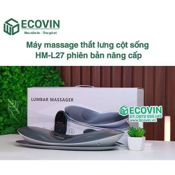 Máy Massage Thắt Lưng Hồng Ngoại, Máy Mát Xa Cột Sống Lưng Hỗ Trợ Đau Lưng Thoát Vị Đĩa Đệm